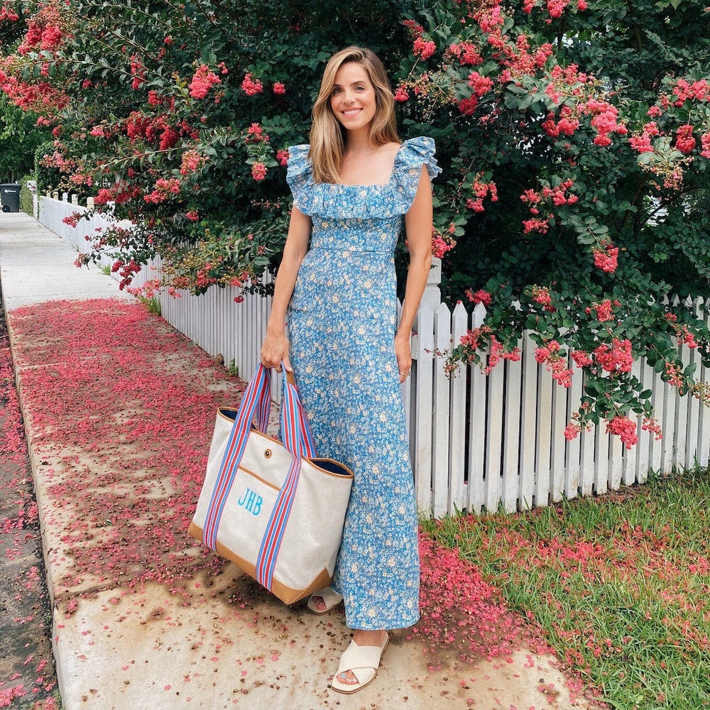 Zimmermann Carnaby Ruffled Floral-Print Maxi